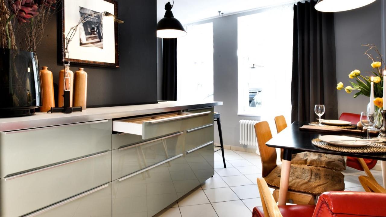 Gelber Loewe - Ferienwohnung In Der Erfurter Altstadt Exterior foto